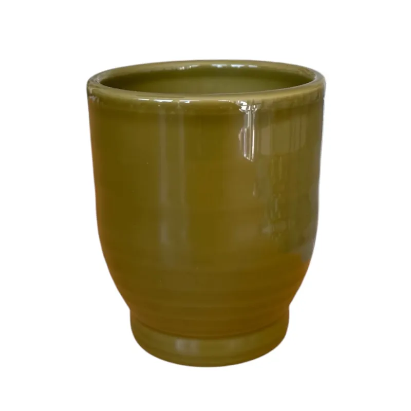 HÖRTER Übertopf '685', Ø7 cm, grün-glanz - Gallerie Bild 1
